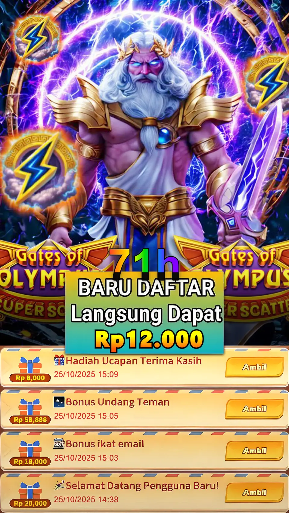 71h Preview - Resmi Unduh